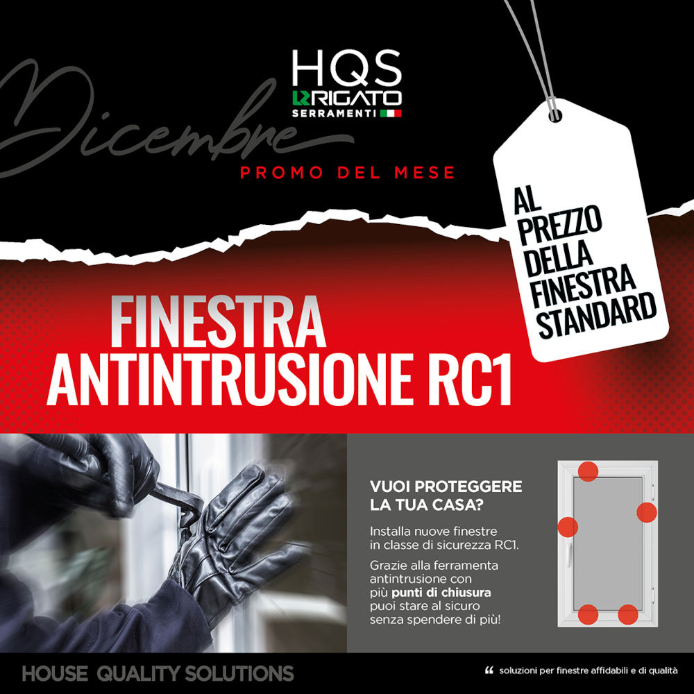 Promo DICEMBRE – Finestra Antintrusione RC1